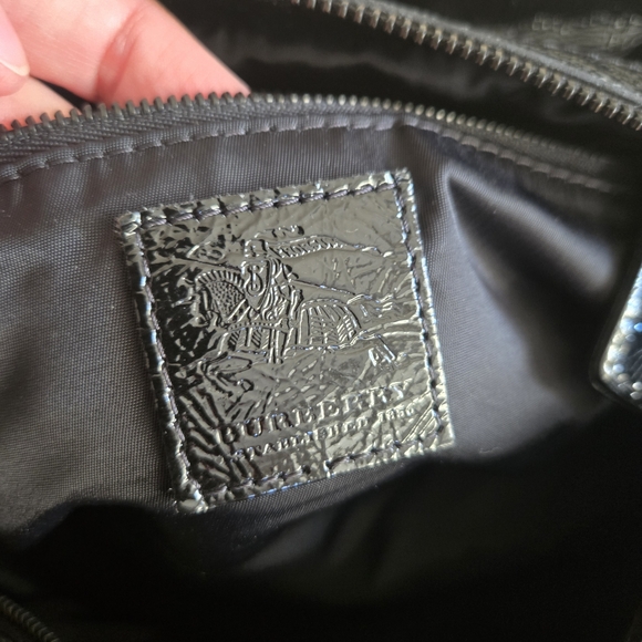 Burberry Black and Gray Handbag - Picture 9 of 11
